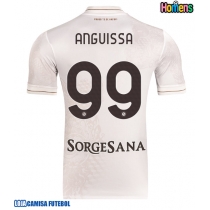 Camisa de Futebol SSC Napoli Frank Anguissa #99 Equipamento Secundário 2025-26 Manga Curta